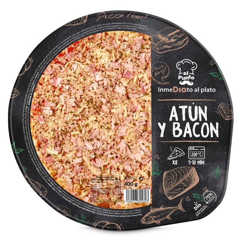 Dia Pizza atún y bacon Al Punto Dia bandeja 400 g