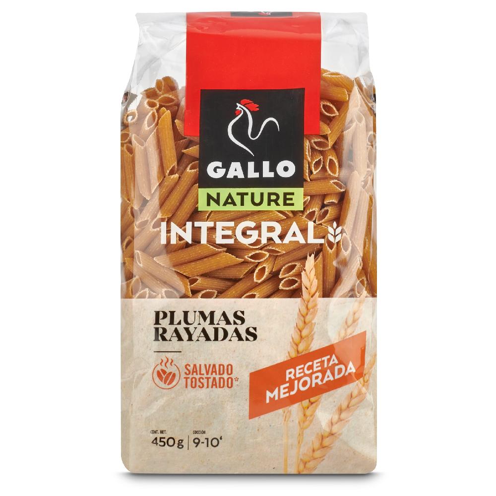 Dia Plumas rayadas integral Gallo bolsa 450 g