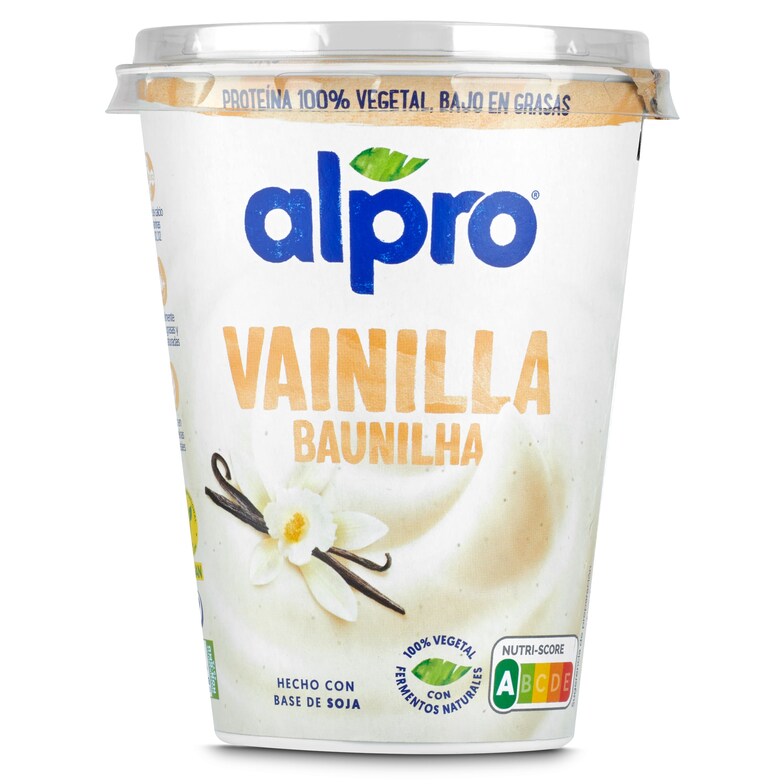 Dia Postre de soja sabor vainilla Alpro vaso 400 g