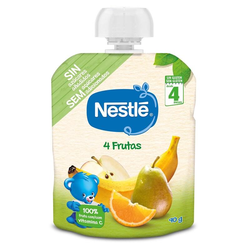 Dia Puré de 4 frutas Nestlé Naturnes bolsa 90 g