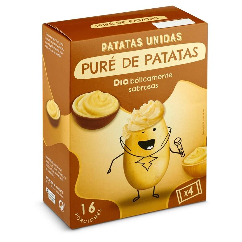 Dia Puré de patatas Patatas Unidas Dia caja 500 g