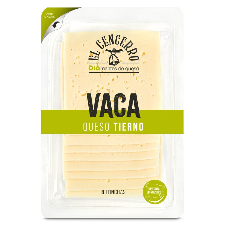 Dia Queso tierno de vaca El Cencerro de Dia 200 g