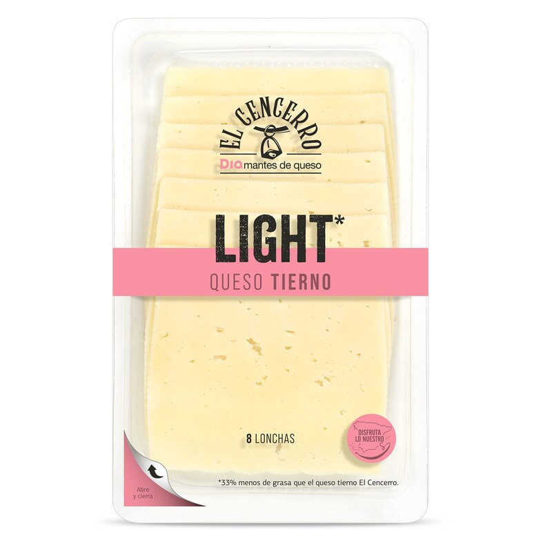 Dia Queso Tierno Light El Cencerro De Dia 160 G