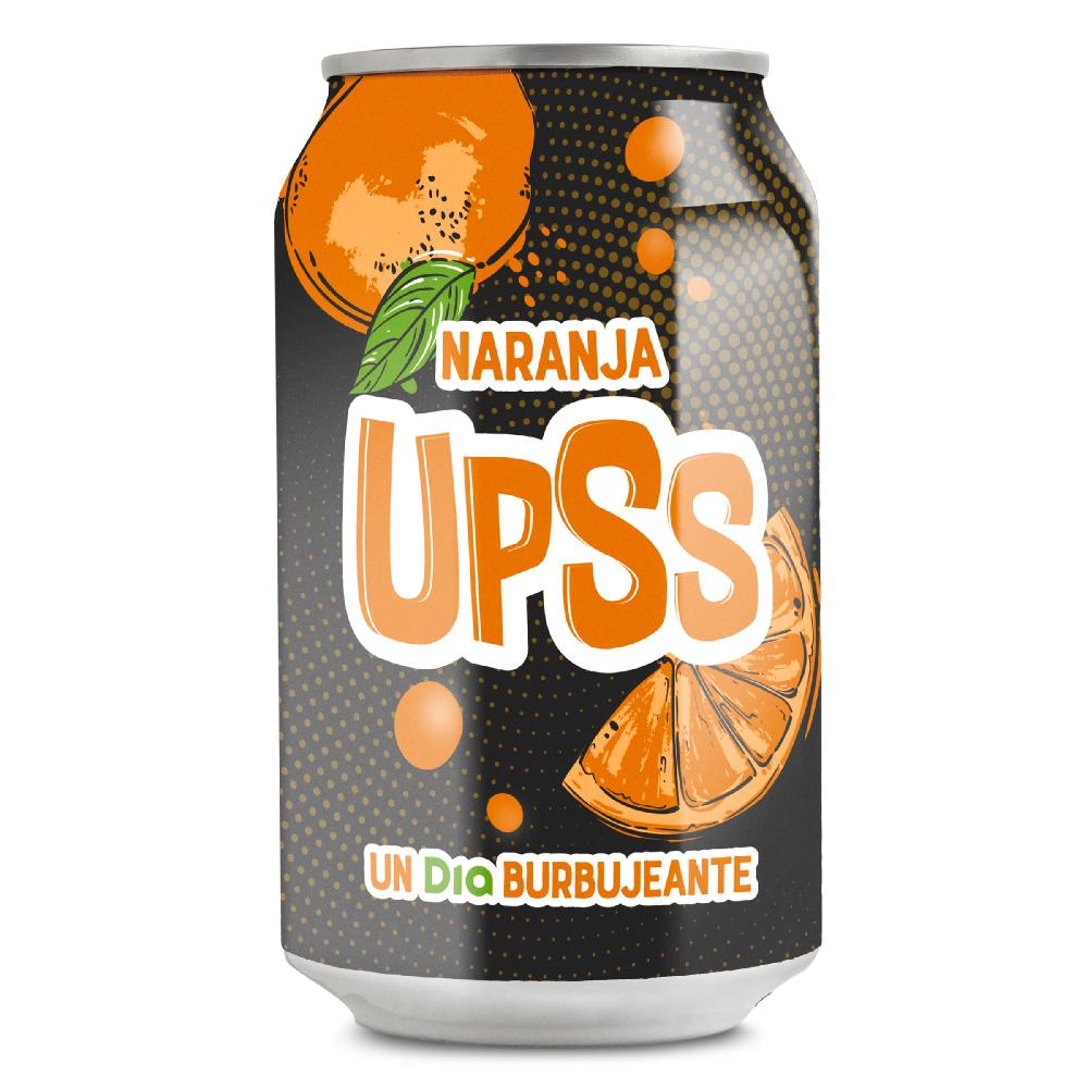 Dia Refresco de naranja Upss Dia lata 33 cl
