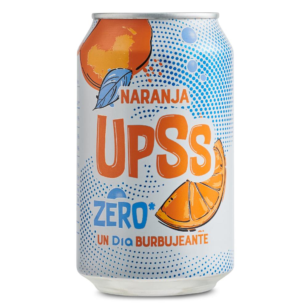 Dia Refresco de naranja zero Upss Dia lata 33 cl