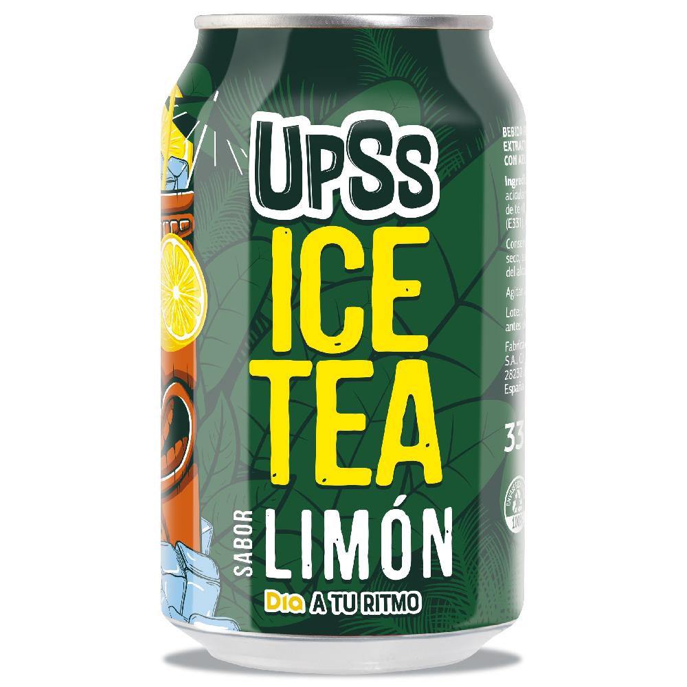 Dia Refresco de té al limón Upss Dia lata 33 cl