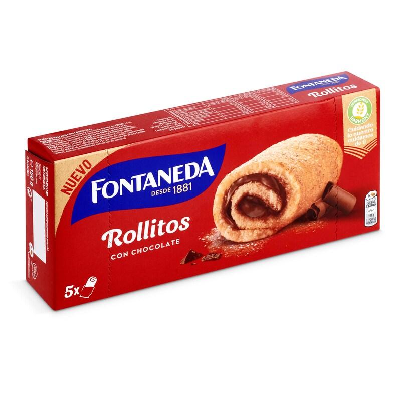 Dia Rollitos Con Chocolate Fontaneda Caja 150 G