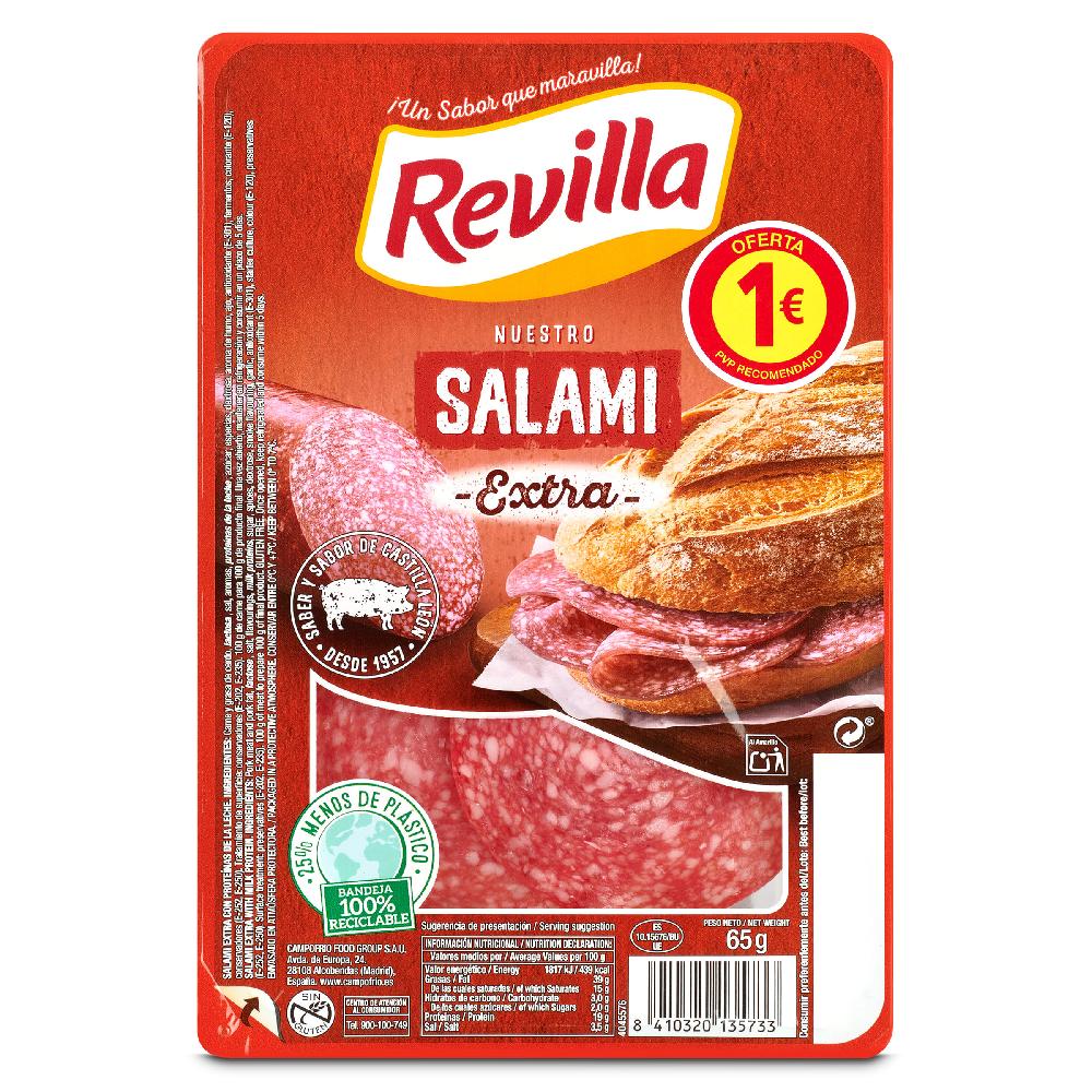 Dia Salami extra Revilla sobre 65 g