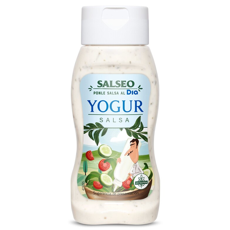 Dia Salsa de yogur Salseo de Dia bote 300 ml