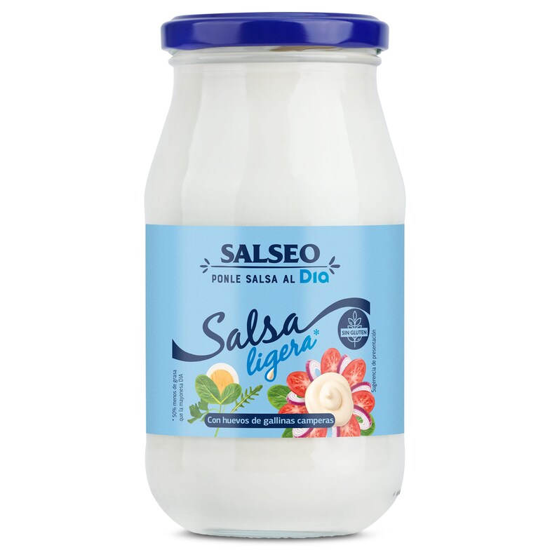 Dia Salsa ligera Salseo de Dia frasco 450 ml