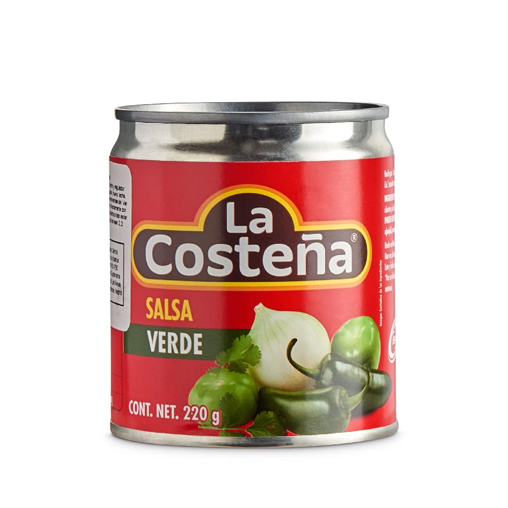 Dia Salsa Mexicana Verde La Costeña Lata 220 G