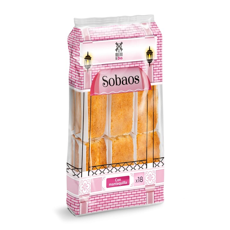 Dia Sobaos pequeños El molino de Dia bolsa 340 g