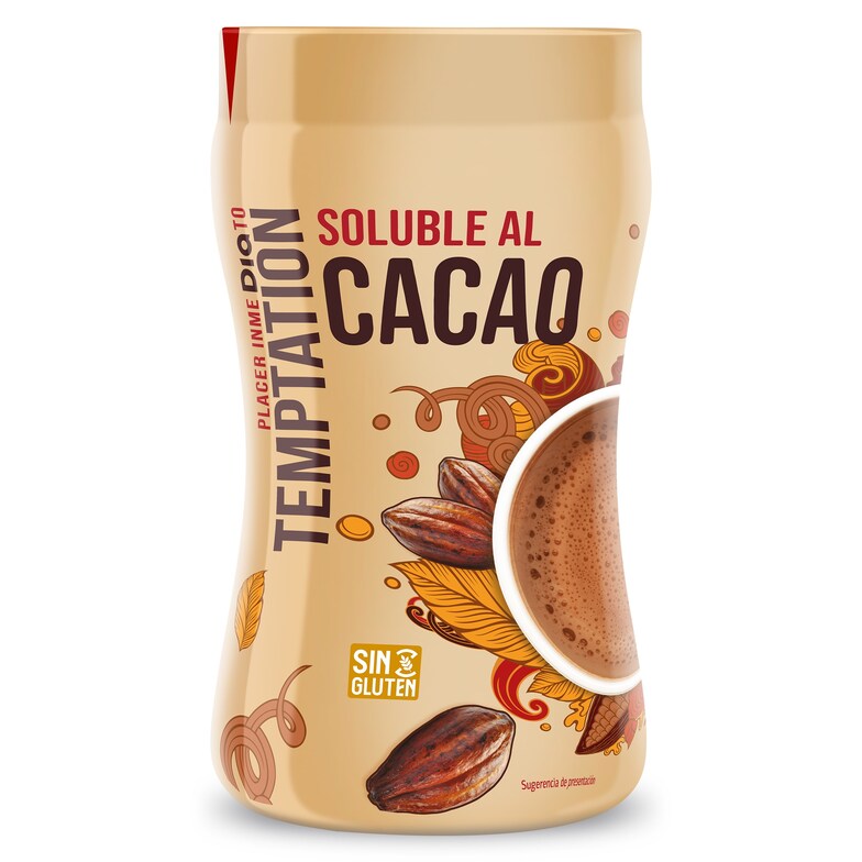 Dia Soluble al cacao Temptation de Dia bote 500 g