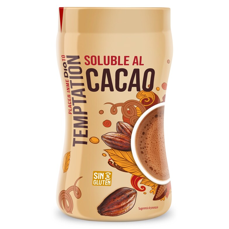 Dia Soluble al cacao Temptation de Dia bote 900 g