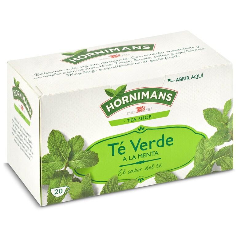 Dia Té verde a la menta Hornimans caja 20 unidades