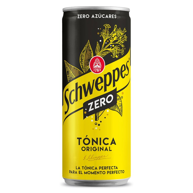 Dia Tónica Zero Schweppes Lata 33 Cl