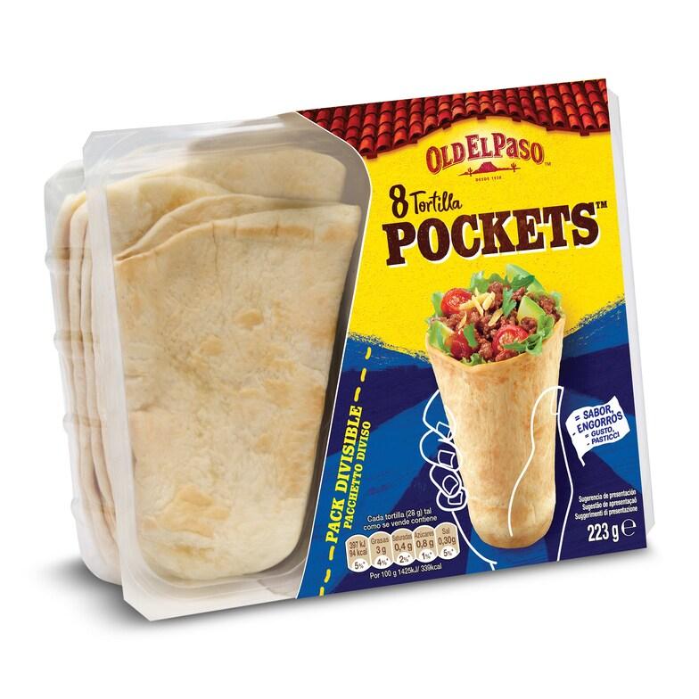 Dia Tortilla pockets Old El Paso caja 223 g
