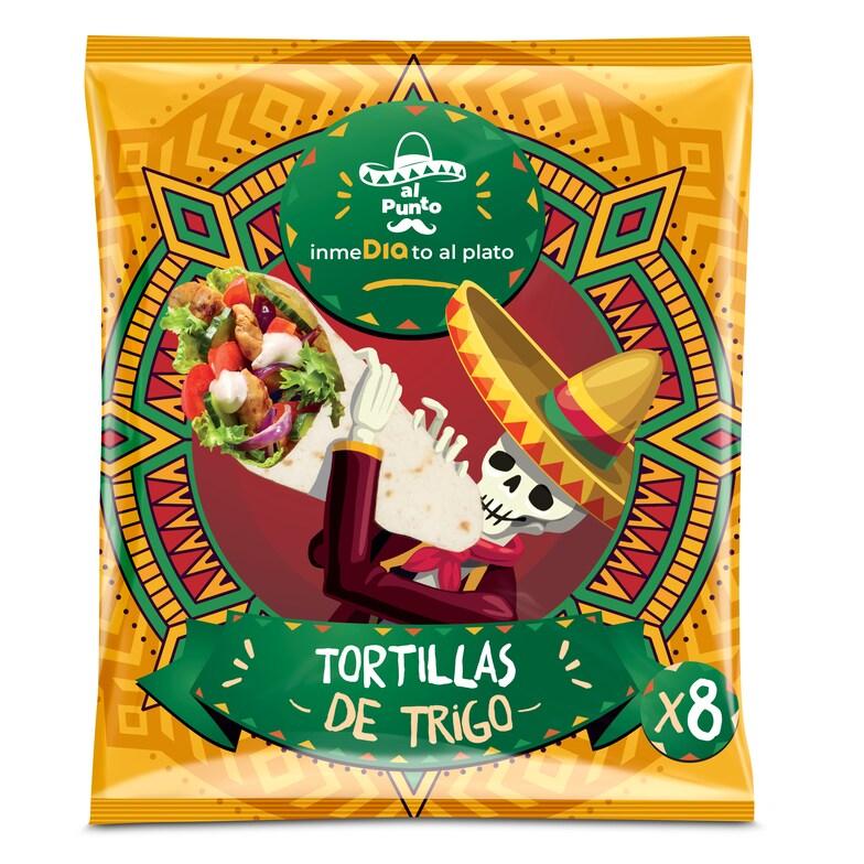 Dia Tortillas trigo Al Punto Dia bolsa 320 g
