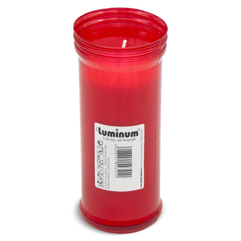 Dia Velón rojo Lumar 1 unidad