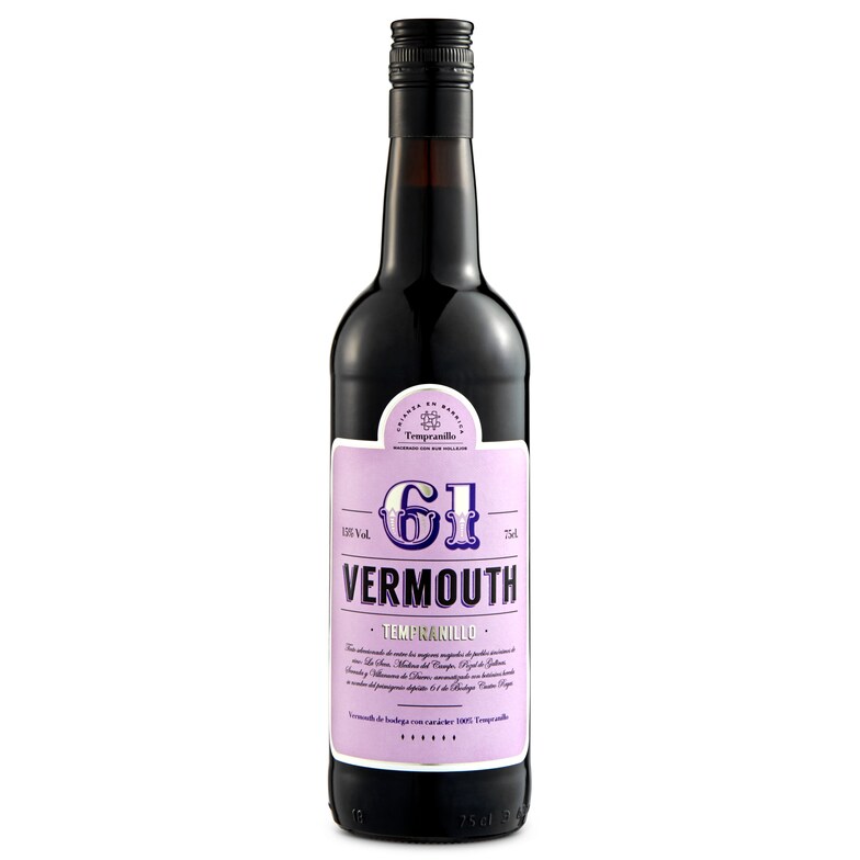 Dia Vermouth rojo tempranillo 61 botella 75 cl