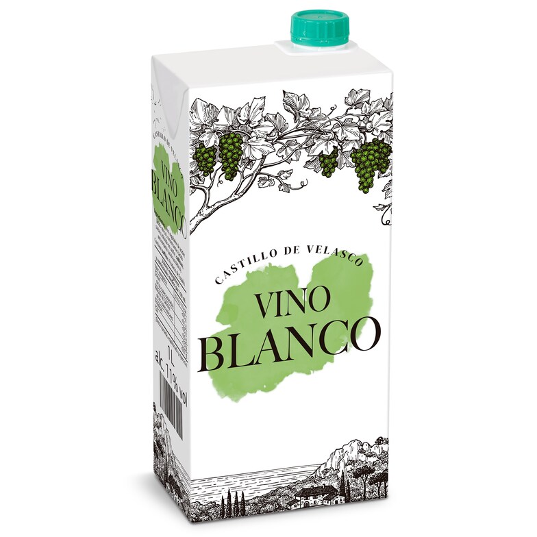 Dia Vino Blanco Castillo De Velasco Brik 1 L