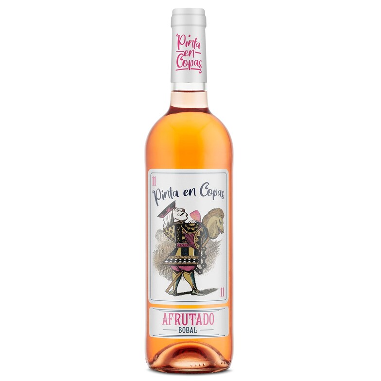 Dia Vino rosado bobal Pinta en Copas botella 75 cl