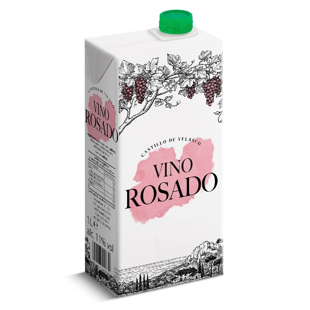 Dia Vino rosado Castillo de Velasco brik 1 l