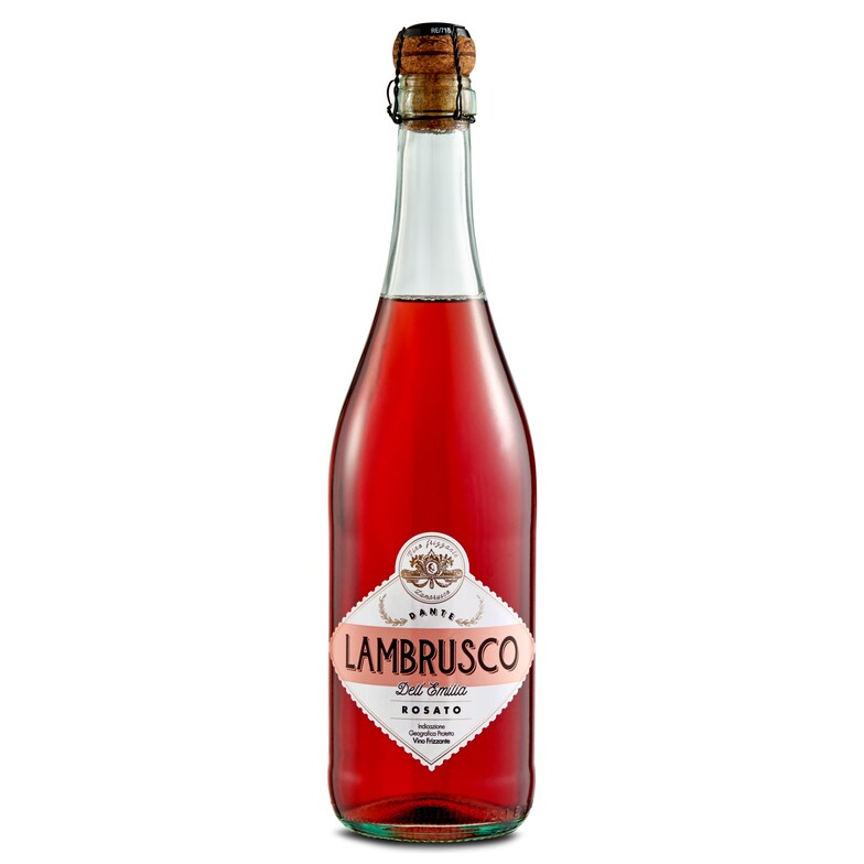 Dia Vino Rosado Lambrusco Dante Botella 75 Cl