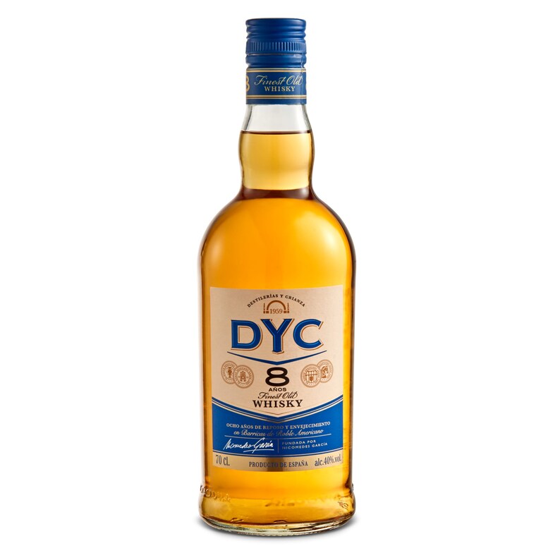 Dia Whisky 8 Años Dyc Botella 70 Cl