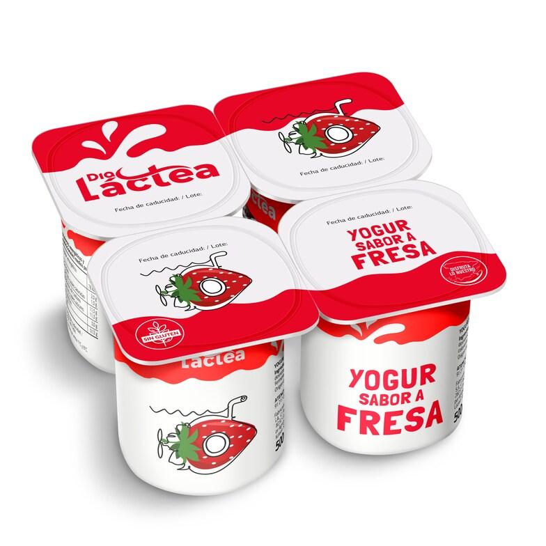 Dia Yogur Sabor Fresa Dia Láctea Pack 4 X 125 G