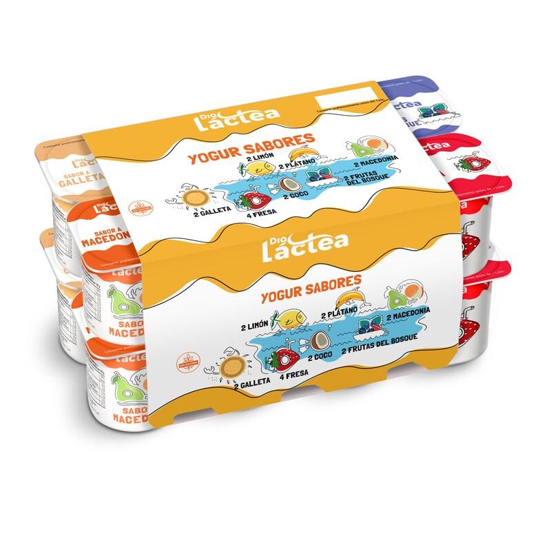 Dia Yogur sabores Dia Láctea pack 16 x 125 g