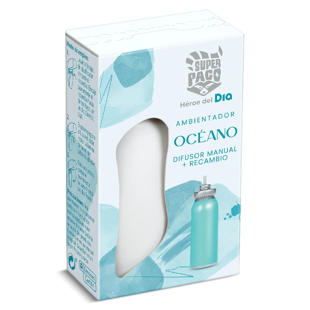 Dia Difusor ambientador manual con recambio océano Super Paco de Dia caja 1 unidad