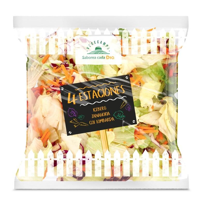 Dia Ensalada 4 estaciones Vegecampo de Dia bolsa 250 g