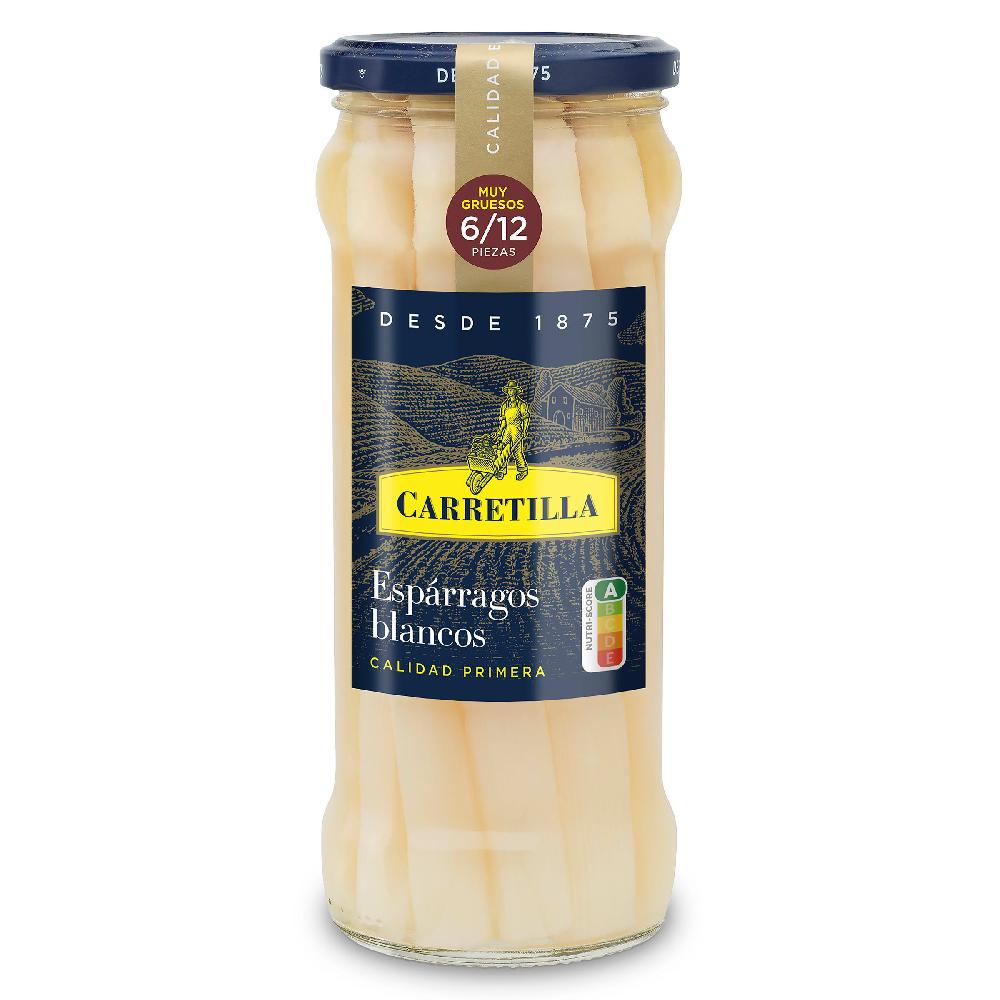 Dia Espárragos blancos extra muy gruesos 6/12 piezas Carretilla frasco 325 g