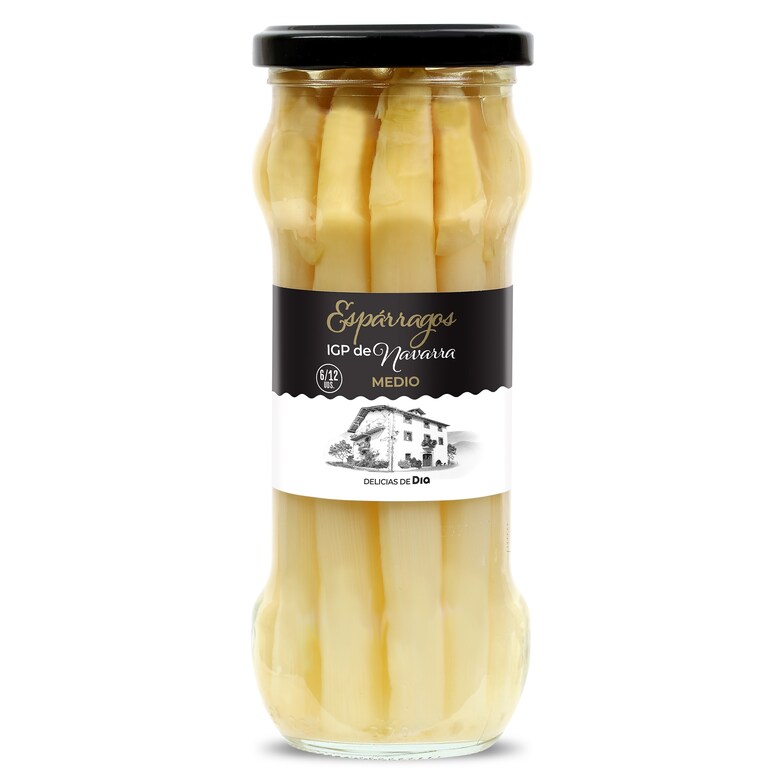 Dia Espárragos blancos igp de navarra Delicias de Dia frasco 205 g