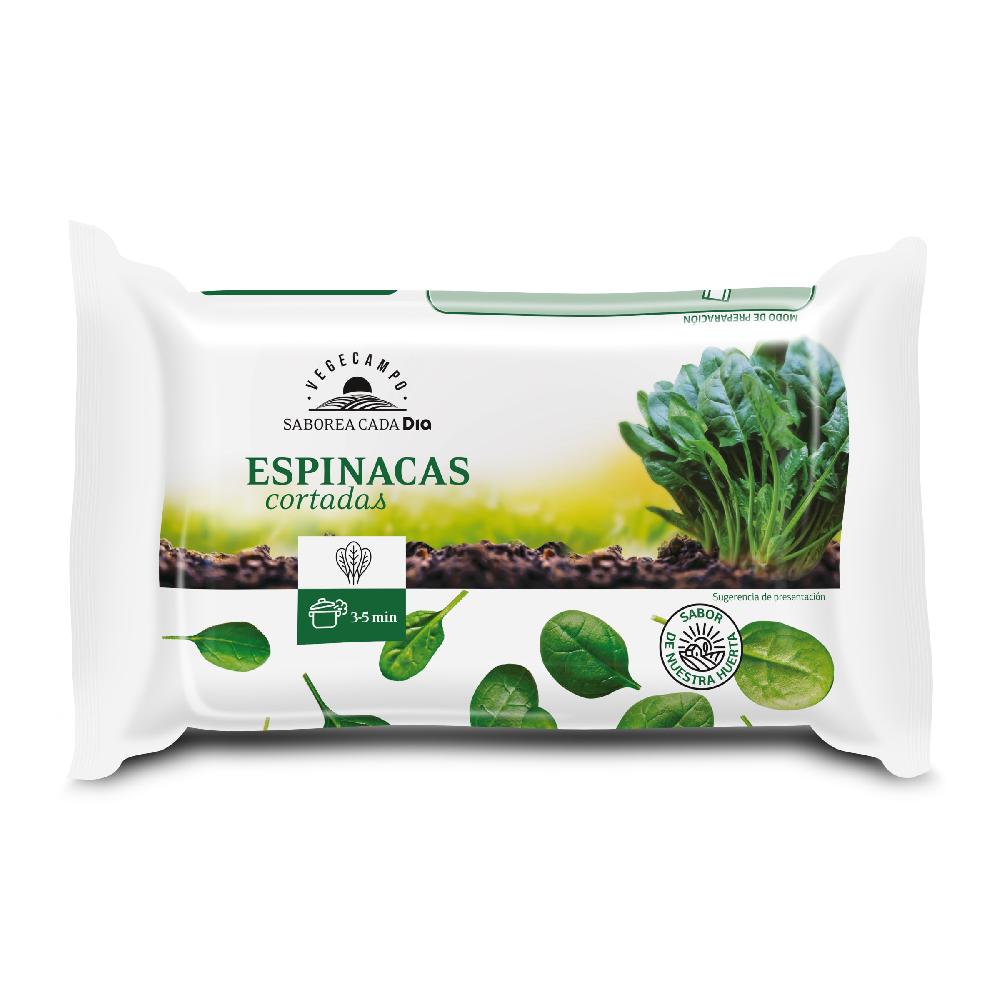 Dia Espinacas Cortadas Vegecampo De Dia Bolsa 450 G
