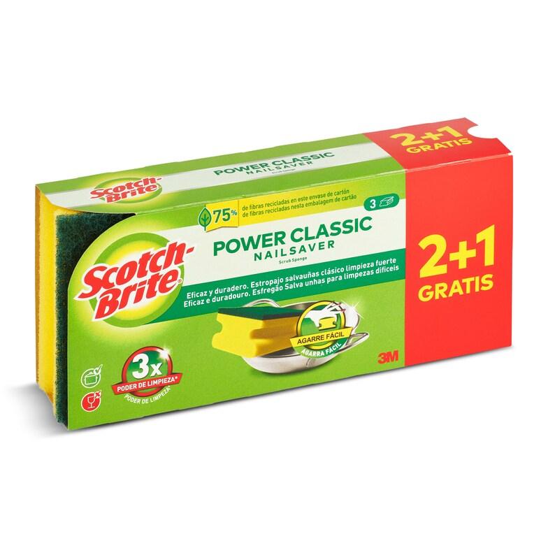 Dia Estropajo salvauñas classic Scotch brite 3 unidades