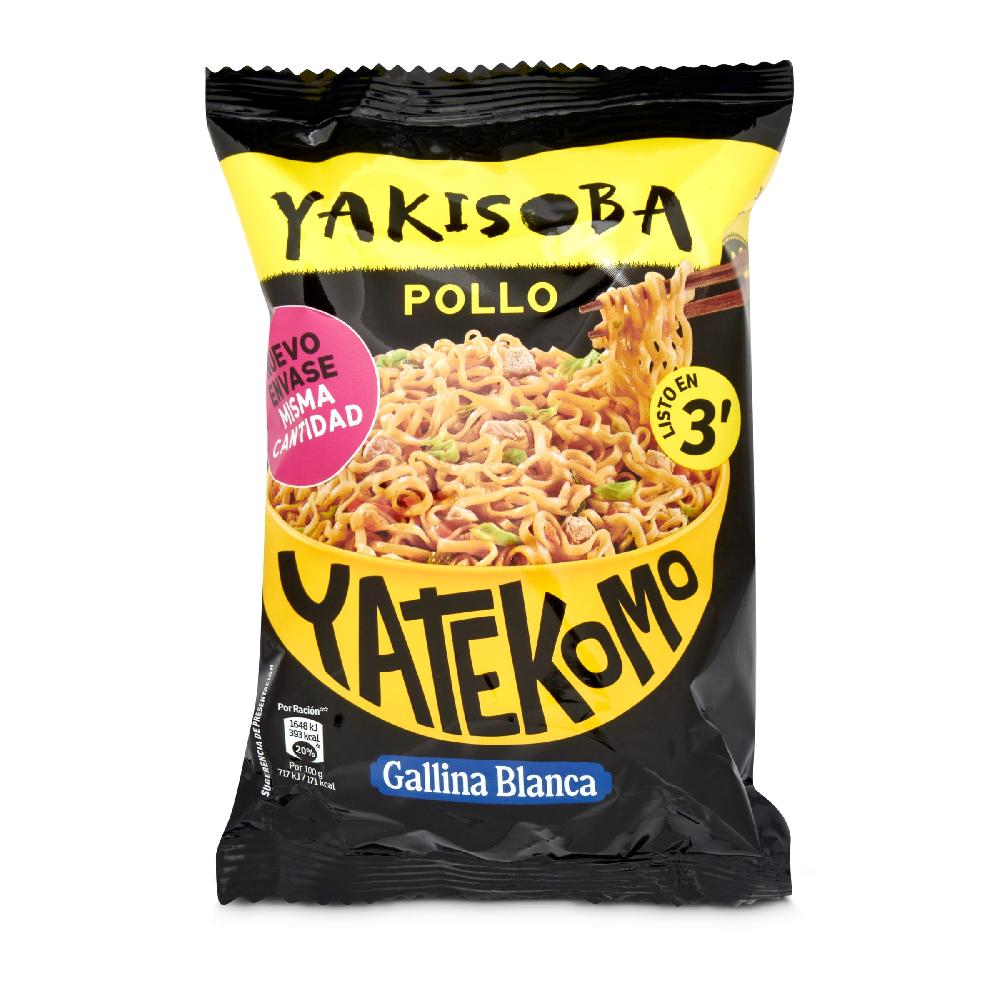 Dia Fideos orientales yakisoba pollo Gallina Blanca Yatekomo bolsa 93 g