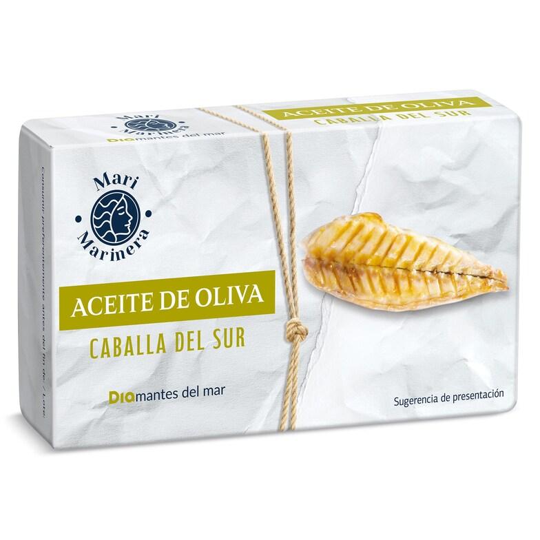 Dia Filetes De Caballa Del Sur En Aceite De Oliva Mari Marinera De Dia Lata 85 G