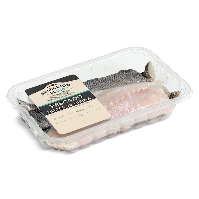 Dia Filetes de lubina Selección de Dia bandeja 340 g aprox