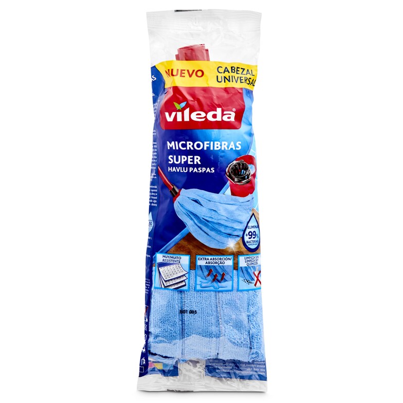 Dia Fregona microfibras super Vileda bolsa 1 unidad