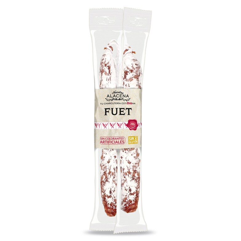 Dia Fuet extra Nuestra Alacena de Dia bolsa 2 x 170 g