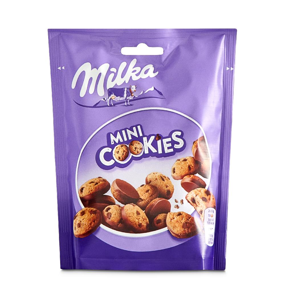 Dia Galletas con pepitas de chocolate con leche Milka bolsa 110 g