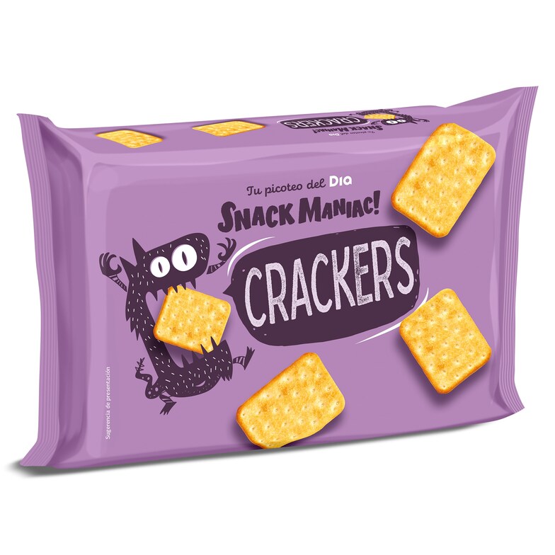 Dia Galletas crackers saladas Snack Maniac de Dia bolsa 300 g