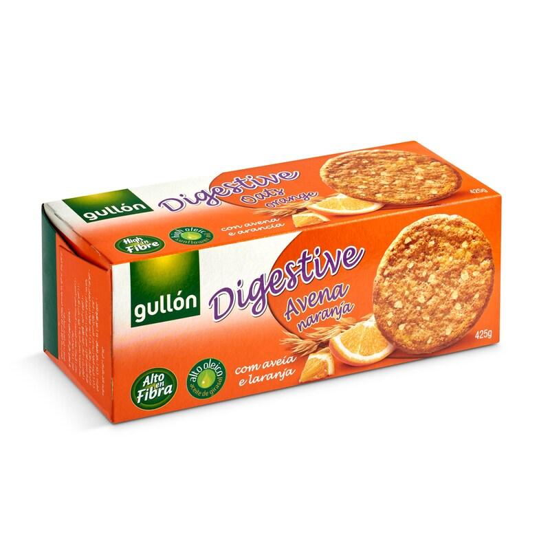Dia Galletas integral con avena y naranja Gullón caja 425 g