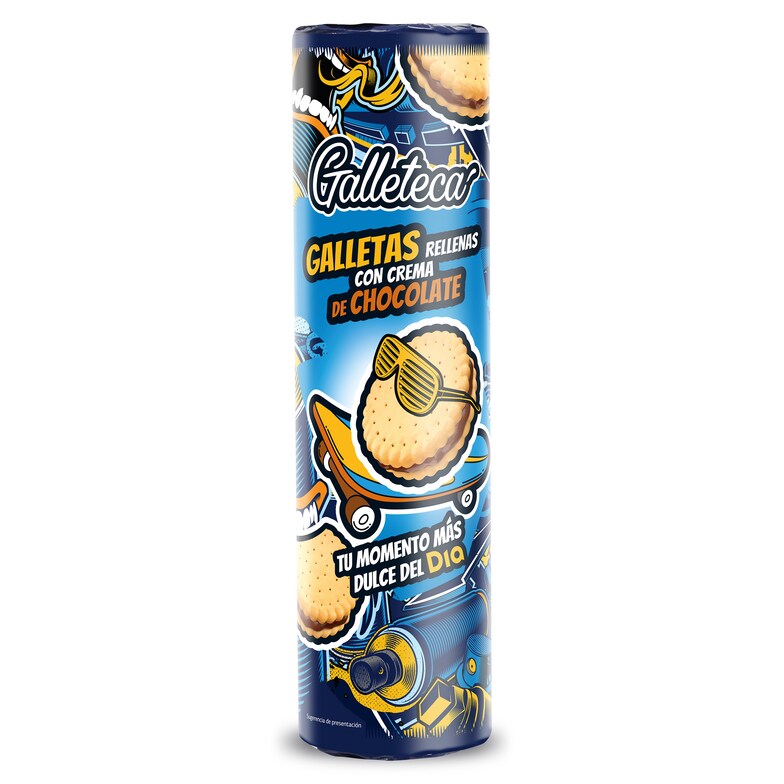 Dia Galletas Rellenas De Crema De Chocolate Galleteca De Dia Paquete 500 G