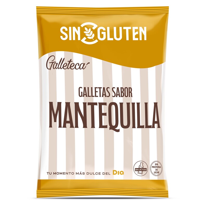 Dia Galletas sabor mantequilla sin gluten Galleteca de Dia bolsa 120 g