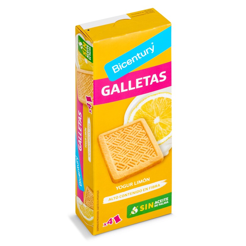 Dia Galletas Sabor Yogur Con Limón Bicentury Caja 160 G