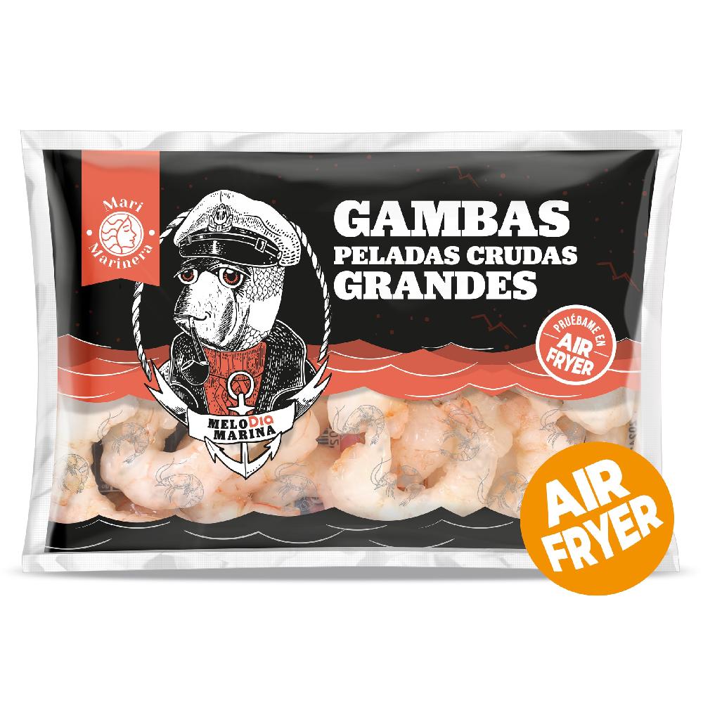 Dia Gambas peladas grandes 35/55 piezas Mari Marinera de Dia bolsa 350 g