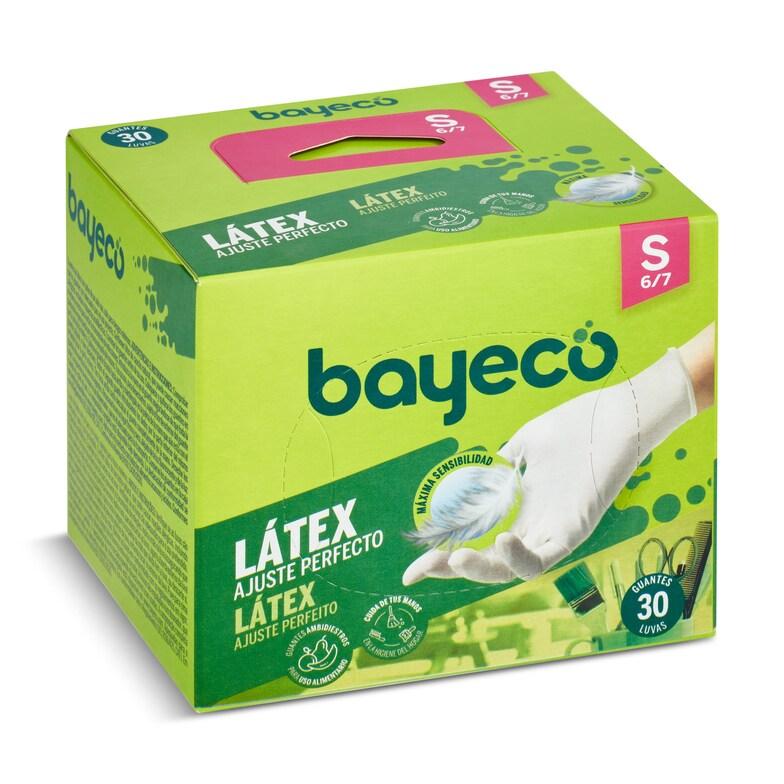Dia Guantes de látex desechables talla S Bayeco caja 30 unidades